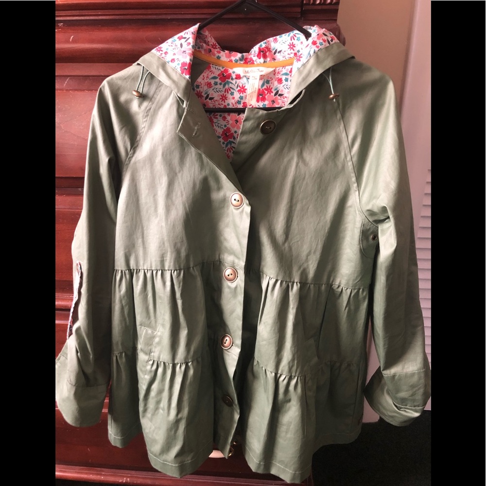 NWOT Matilda Jane rain coat size small